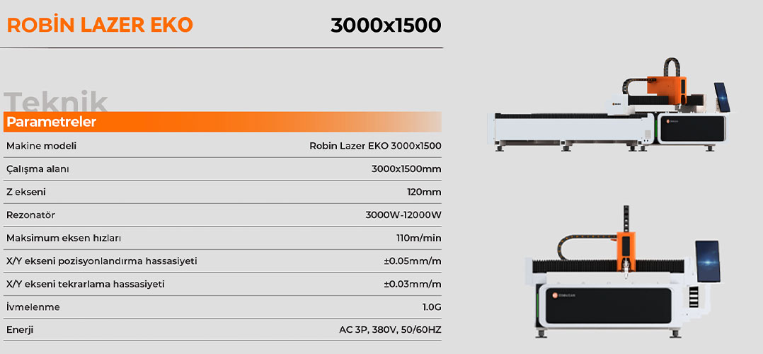 Robin Lazer Eko 3000x1500